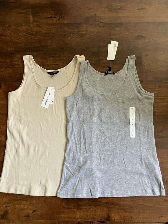 Lane Bryant Tops - 🔥10 for $100🔥 bundle of 2 size 1X NWT Lane Bryant ribbed tank tops